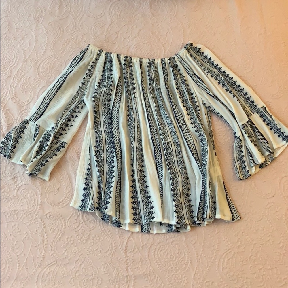 Off the shoulder top!